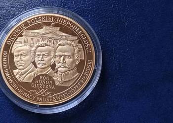 Stare monety Medal Ojcowie Polskiej Niepodległości Polska / 55
