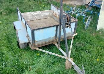 Przyczepka pług kultywator