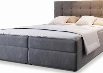 Prawie nowe łóżko tapicerowane 160x200 na gwarancji