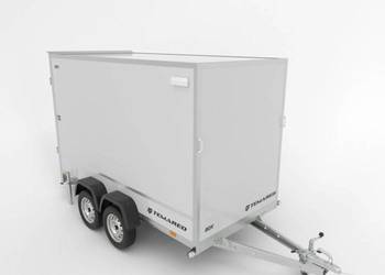 Przyczepka TEMARED BOX 3015/2C furgon dwuosiowy mocny CARGO box