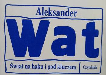 Świat na haku i pod kluczem Wat książki Warszawa księgarnia