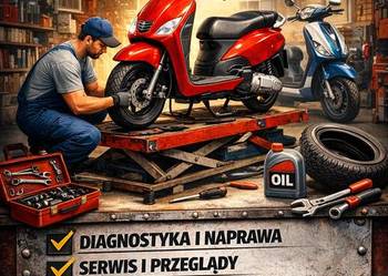 Naprawa skuterów 2t 4t oraz biegówek typu am6