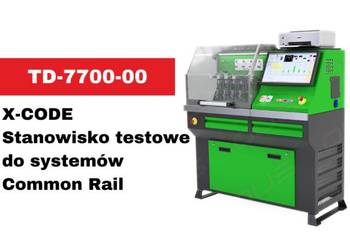 TD-7700-00 X-CODE STÓŁ PROBIERCZY 2500 BAR OUS 4 wtryski