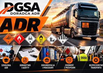 Doradca ADR DGSA RID IMDG Audyty Sprawozdania Świdnica