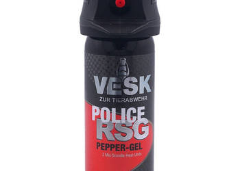 Gaz pieprzowy KKS VESK RSG Police Gel 2mln SHU, Stream 50ml (12050-G)