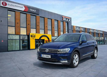Volkswagen Tiguan Tiguan 2.0 TDI 4 Motion, Highline, bezwypadkowy, salon P…
