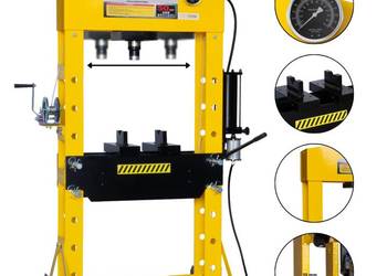 PRASA HYDRAULICZNA WARSZTATOWA 50 TON VIBER-SYSTEM WP50 PNEUMATYCZNO-RĘCZNA