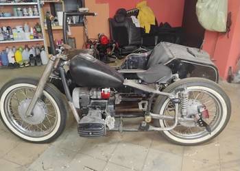 Dniepr bobber custom dokumenty mnóstwo nowych części!!!