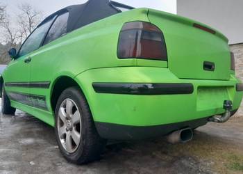 VW Golf IV 2.0 benzyna 115km z de Karmann alu Led