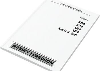 Instrukcja obsługi MF 154 174 184 194 V S F
