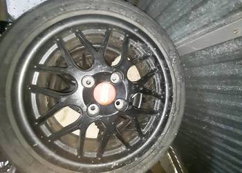 Alufelgi BBS 4x114 r16 HONDA volvo itp czarne malowane proszkowo
