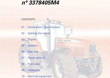 MF 6445 6455 6460 6465 6470 6475 instrukcja naprawy PL