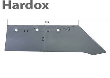 Lemiesz HARDOX 1023/P do pługa UNIA grudziądz 2 3 skibowego