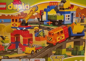 LEGO DUPLO 10508 Pociąg Deluxe + pudełko + instrukcja
