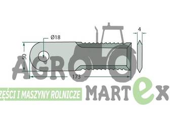 322326450, LA322326450 NÓŻ SIECZK RUCHOMY Ø18, gr 4mm CNH