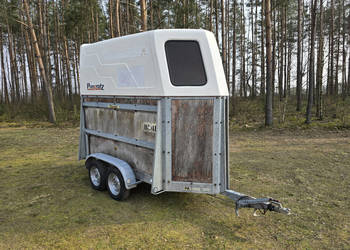 Przyczepa do przewozu koni zwierząt PONGRATZ PA 310 T (DMC 1,3 t)