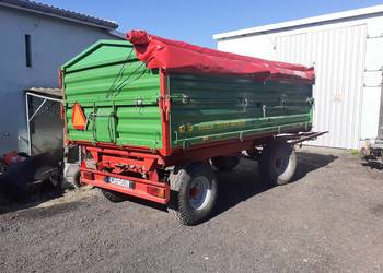 Pronar T653/2, 6T plandeka skosy zapas hamulcowe hydrauliczne, 3 str wywrot