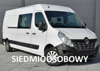 Renault Master L3H2 * 2.3DCI 170KM * 7osobowy * brygadówka* ICDauto.com*