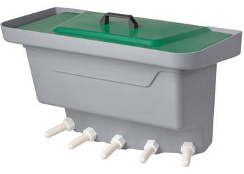 MilkFeeder 5 ze smoczkami Valved z zaworkami pojemnik do karmienia cieląt…