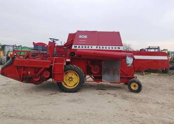 Kombajn zbożowy Massey Ferguson 206 w oryginale sprawny MF 186/187