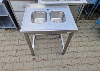 Zlew Gastronomiczny 2 Komorowy 75/60/85