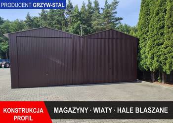 Garaż Blaszany - Wiata BLASZANA - Hala - Magazyn - Blaszak – GRZYWSTAL