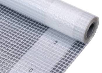 vidaXL Plandeka Leno, 260 g/m², 2 x 10 m, biała(SKU:45548)