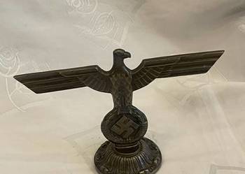 Figurka niemieckiego orła „Gapa” – III Rzesza, brąz, kolekcjonerska