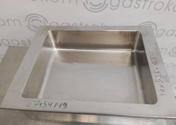 Wanna neutralna z odpływem 67x54x19