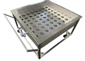 Wanna formująca do sera na 64 form serowych, otwór Ø 70 mm