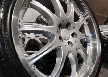 DBV Australia 19'' 8J 5x100 polerowane ranty, opony letnie RH BBS OZ