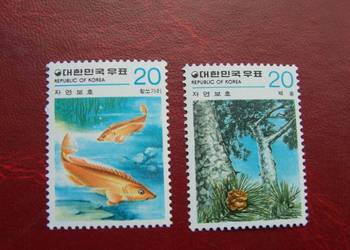 Korea Płd 1979 MNH Mi. 1160/61 Flora i Fauna #1  a