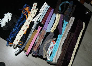 25 zamkow do ubran,gumki,wstazki  10 zl