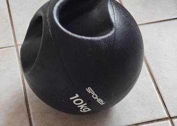 Sprzedam piłkę do treningu funkcjonalnego z uchwytami 10kg Spokey