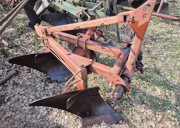 Pług 2 duży Unia Grudziądz dwuskibowy