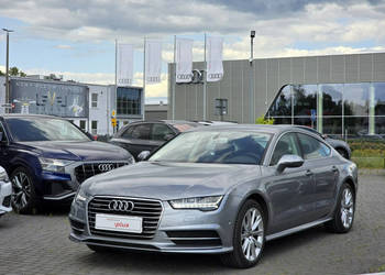 Audi A7 S line_Hak_LED_Skóra_El.fotel_Indukcja_SoundSystem_Tempomat_19"_FV…