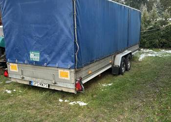 Przyczepa 6m plandeka 2000 dmc
