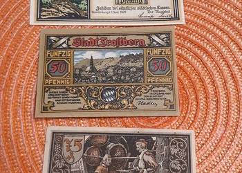 banknoty niemieckie zestaw