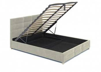 ŁÓŻKO KOMPLET ORYGINALNIE PAKOWANE + Materac 140x200 welur b