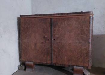 Komoda kpl. Art deco lata 30-40 xx w. Orzech