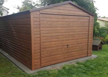 Garaż Drewnopodobny Blaszak Garaże Blaszane Hala Wiata  4x5