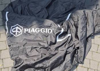 J.Nowy ORYGINALNY motokoc i pokrowiec PIAGGIO MP3 na skuter motocykl szyba