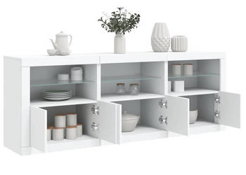 Szafka z oświetleniem LED biała 1815x37x67 cm WM-3209002