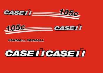 Naklejki Case farmal 105c i inne modele super mocne