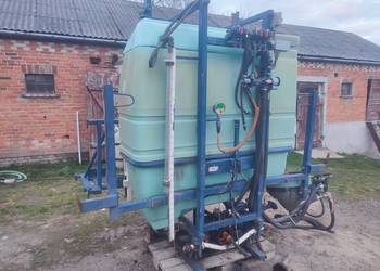 Opryskiwacz Sieger 1200l,hydraulika,18 m.