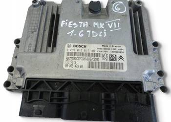 KOMPUTER Ford Fiesta MK7 1.6 TDCI STEROWNIK SILNIKA 0281019817