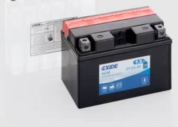 Akumulator motocyklowy EXIDE ET12A-BS YT12A-BS 12V 9.5Ah 130