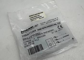 Schunk IN 80/S-M12  0301578 Czujnik indukcyjny