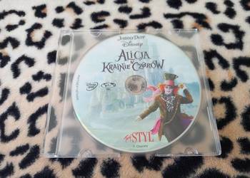 Bajka Alicja w Krainie Czarów (Disney, Johnny Depp) + gratis do wyboru