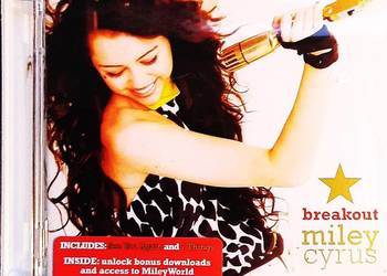 CD Nowa-Polecam Album CD -MILEY CYRUS – Breakout Album CD